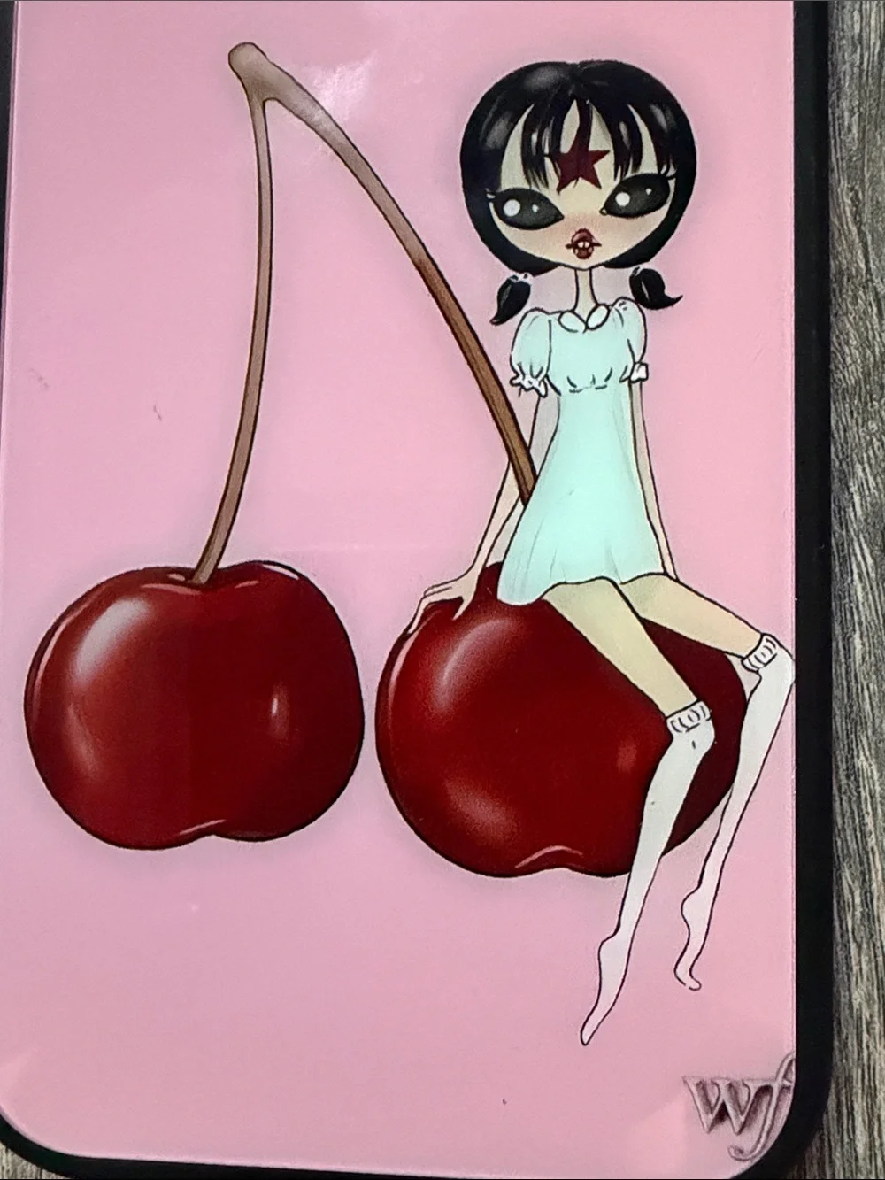 Pink Cherry Graphic Phone Case - Brand Unknown Apple Pro Max
